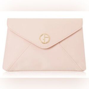 Giorgio Armani - Beauty - NUDE - Flat Clutch Bag with Pouch  NEW